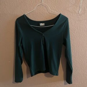 Hollister long sleeve blouse